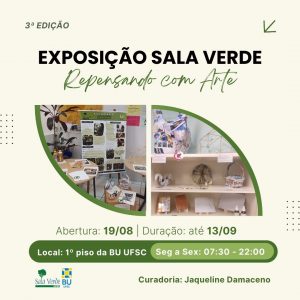 Exposição da Sala Verde na BU - "Repensando com Arte"